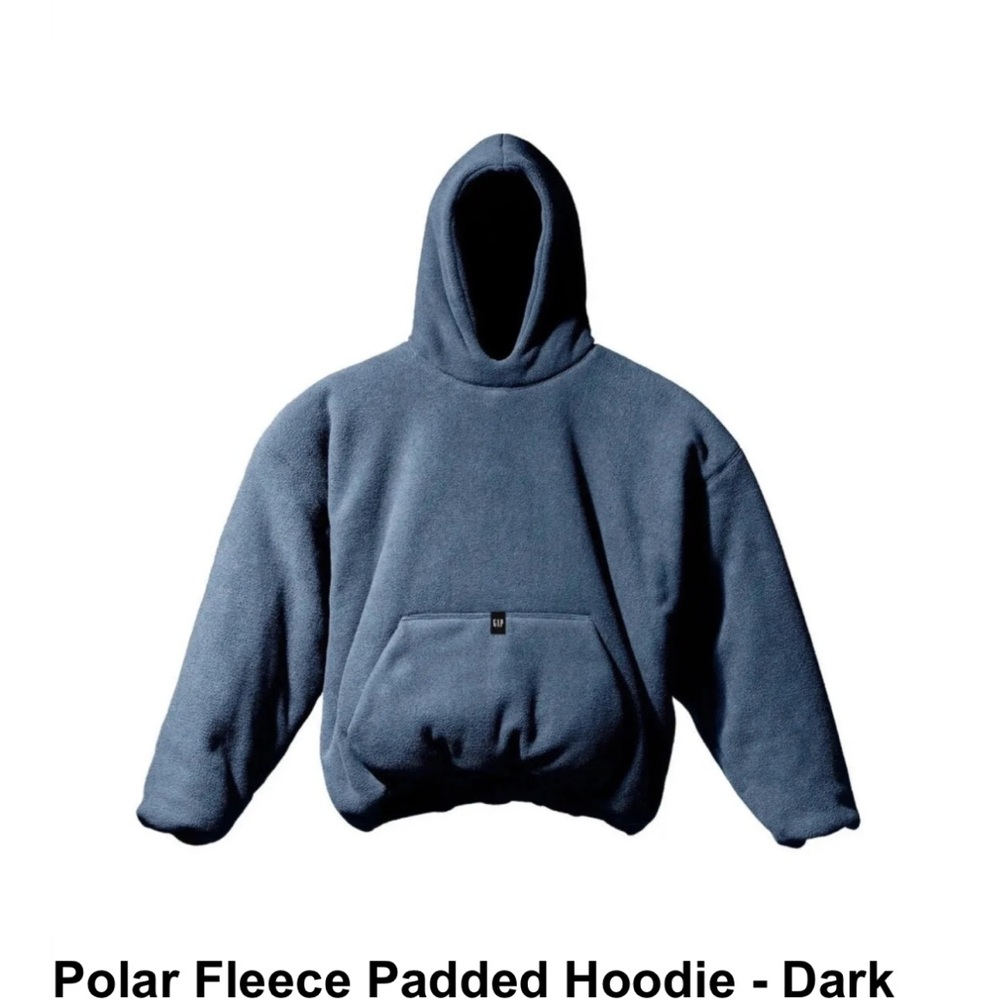 Yeezy Fleece Hoodie - Navy